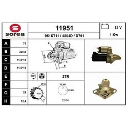 Štartér EAI 11951