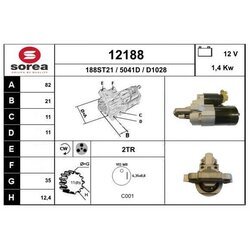 Štartér EAI 12188