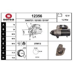 Štartér EAI 12356
