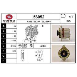 Alternátor EAI 56052