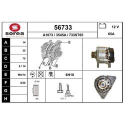 Alternátor EAI 56733