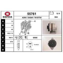 Alternátor EAI 55761