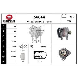 Alternátor EAI 56844