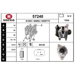 Alternátor EAI 57240