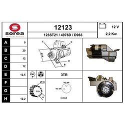 Štartér EAI 12123