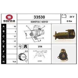 Štartér EAI 33530