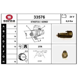 Štartér EAI 33576