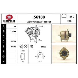 Alternátor EAI 56188