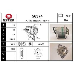 Alternátor EAI 56374