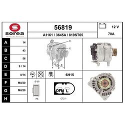 Alternátor EAI 56819