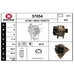 Alternátor EAI 57054