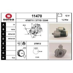 Štartér EAI 11470
