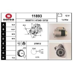 Štartér EAI 11893