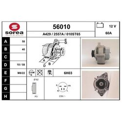 Alternátor EAI 56010