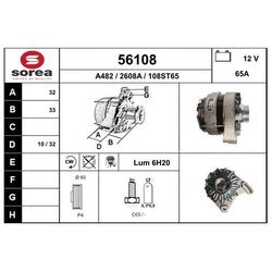 Alternátor EAI 56108