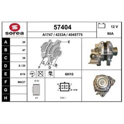 Alternátor EAI 57404