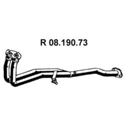 Výfukové potrubie EBERSPÄCHER 08.190.73