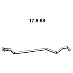 Výfukové potrubie EBERSPÄCHER 17.8.88