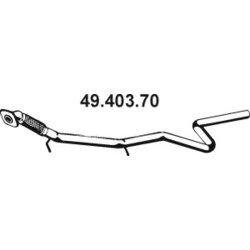 Výfukové potrubie EBERSPÄCHER 49.403.70