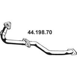 Výfukové potrubie EBERSPÄCHER 44.198.70