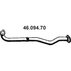 Výfukové potrubie EBERSPÄCHER 46.094.70