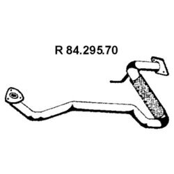 Výfukové potrubie EBERSPÄCHER 84.295.70