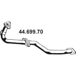 Výfukové potrubie EBERSPÄCHER 44.699.70