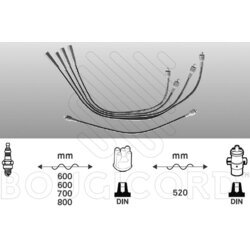 Sada zapaľovacích káblov EFI AUTOMOTIVE 4008