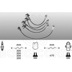 Sada zapaľovacích káblov EFI AUTOMOTIVE 4089