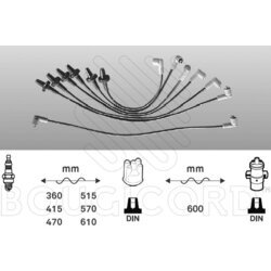 Sada zapaľovacích káblov EFI AUTOMOTIVE 6407