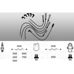 Sada zapaľovacích káblov EFI AUTOMOTIVE 4117