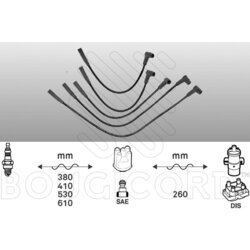 Sada zapaľovacích káblov EFI AUTOMOTIVE 7299