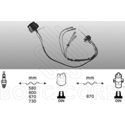 Sada zapaľovacích káblov EFI AUTOMOTIVE 6202