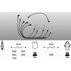 Sada zapaľovacích káblov EFI AUTOMOTIVE 4180