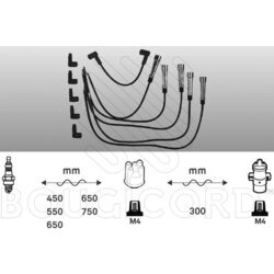 Sada zapaľovacích káblov EFI AUTOMOTIVE 4103