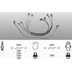 Sada zapaľovacích káblov EFI AUTOMOTIVE 6201