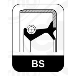 Tesniaci krúžok hriadeľa diferenciálu ELRING 008.370