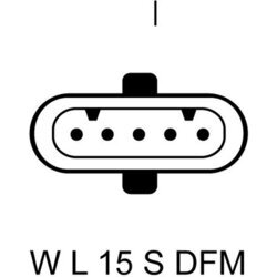 Alternátor ELSTOCK 48-4867 - obr. 1