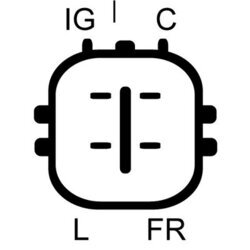 Alternátor ELSTOCK 28-5808 - obr. 1