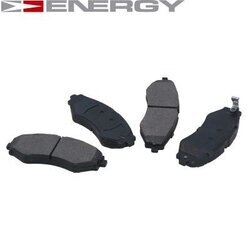 Sada brzdových platničiek kotúčovej brzdy ENERGY S4510018/1