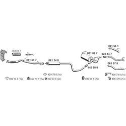 Výfukový systém ERNST 051029