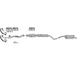 Výfukový systém ERNST 120258