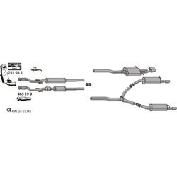 Výfukový systém ERNST 020489