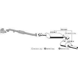 Výfukový systém ERNST 120142