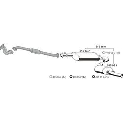Výfukový systém ERNST 120143