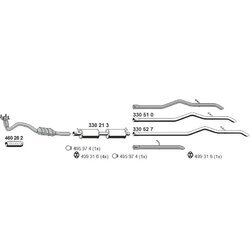 Výfukový systém ERNST 030432