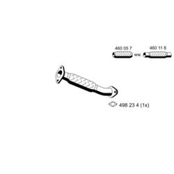 Výfukové potrubie ERNST 341516