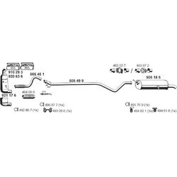 Výfukový systém ERNST 090359