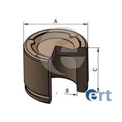 Piest brzdového strmeňa ERT 151365-C