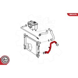 Hadica chladenia ESEN SKV 24SKV292 - obr. 3